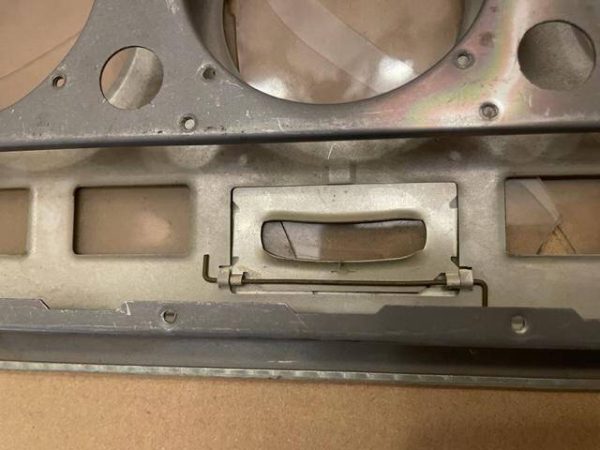 Vintage Aircraft Instrument Panel And Engine Gauge Cluster Panel. Used - part number Unknown (view 2)