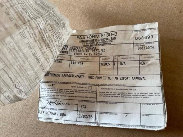 Cessna/Nicrocraft 180, 182, 185 Exhaust System Spring. 186-218. New - part number 186-218 (view 1)