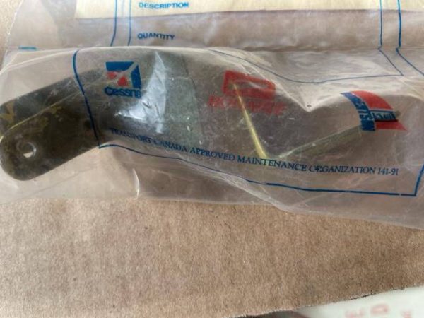 Cessna 180, 185 LEFT Flap Track Angle. As Removed - part number 1221010-3 (view 3)