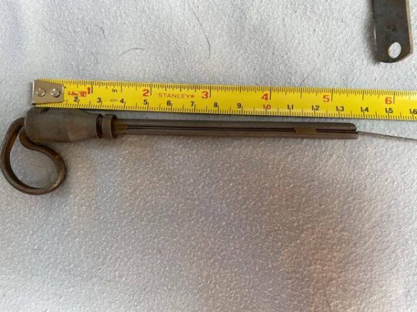 Continental Oil Gauge Rod Dipstick assembly. Used - part number possibly (632062-23?) (view 1)
