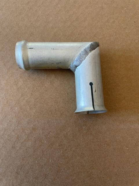Cessna 180, 182 50 AMP Generator Blast Tube. SK180-10. New Old Stock - part number 0750140-2