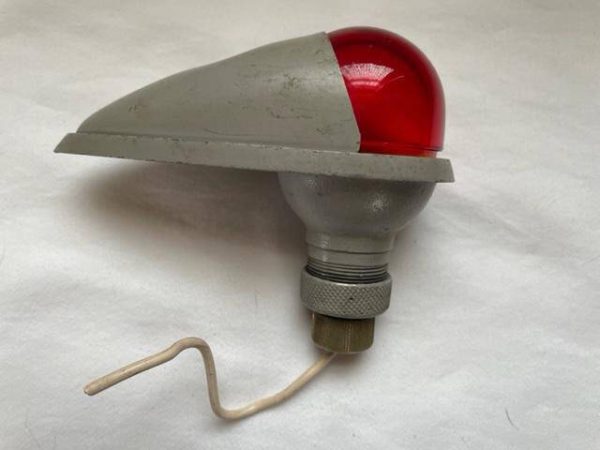 Grimes WWII Vintage Red Nav Light. N.A.F. 1021-11. Used - part number 1021-11