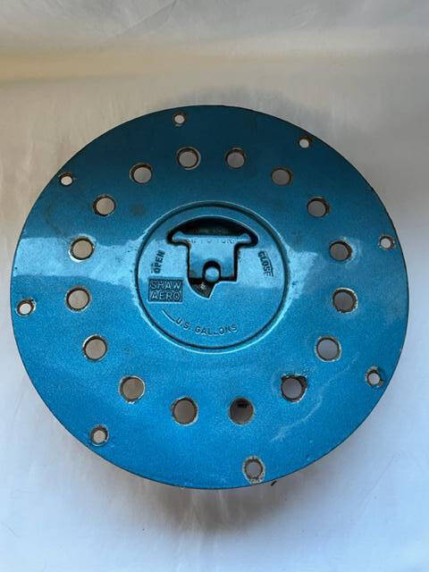 Cessna Shaw Aero Cap & Adaptor Assembly. As Removed - part number 0721303-8 (entire assembly)