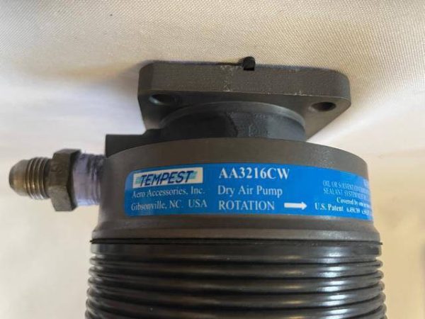 Tempest Rapco Dry Vacuum Pump. Used - part number AA3216CW (view 4)