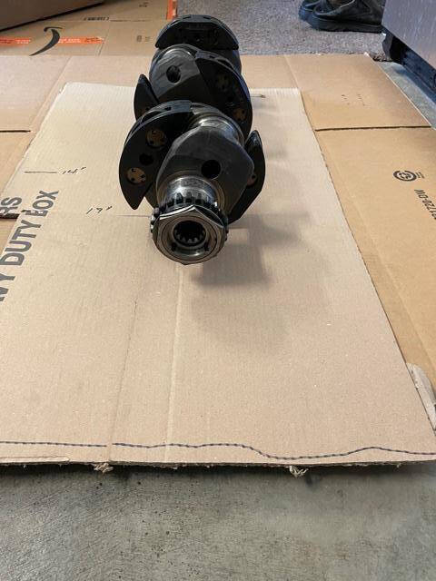Lycoming GSO-480 Crankshaft With 10 Hours Total Time. For Splined engine - part number 75259 or 70420 (view 2)