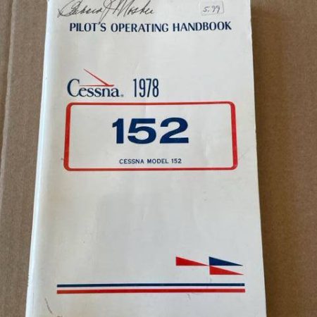 Cessna 152 Pilot's Operating Handbook.  Used.