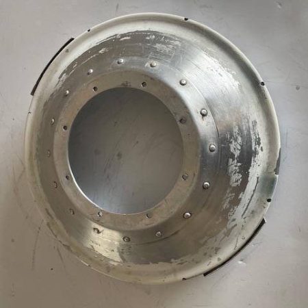 Cessna 210 2-Blade Spinner Aft Bulkhead. Used - part number 1250414-1