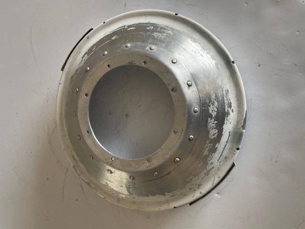 Cessna 210 2-Blade Spinner Aft Bulkhead. Used - part number 1250414-1