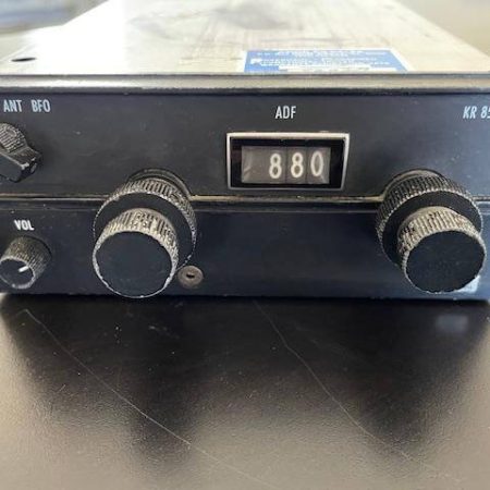 King KR-85 ADF Receiver And Tray.  Repaired.  Used.