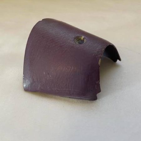 Cessna LEFT Hand Nav Light Retainer/Shield Fairing. Used. Purple - part number 0423564-1