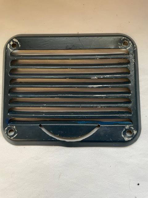 Cessna 310, 320 Floor Heat Vent Louver, Right Hand Side. As Removed - part number 0813739-4 (or -8)