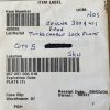 Cessna 320 & 411, Piper Turbo Charger Lock Plate. New Old Stock - part number 402626 (view 4)