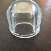 Whelen A612 Glass, Clear Coated, Magnifying Strobe Lens Cover. Used - part number 68-2290005-30
