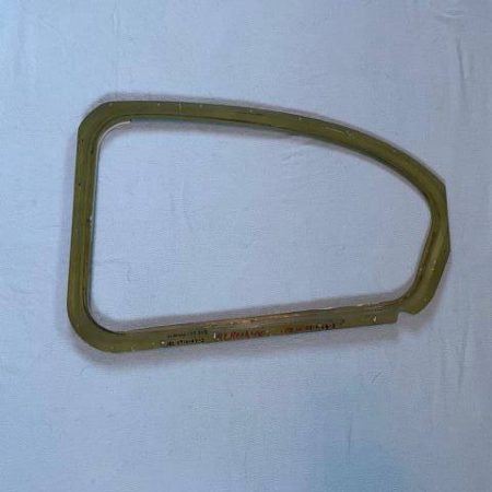 Cessna 182 Left Hand Rear Window Frame With Inside Lower Retainer. Used - part number 0710107-3 (C-182 window frame)