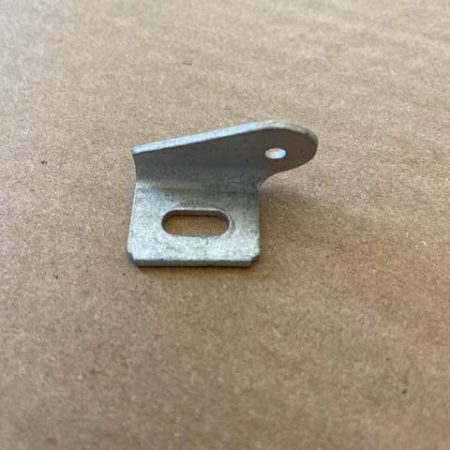 Cessna 180, 182 LEFT Cabin Door Stop Arm Upper Attachment Bracket.  New Old Stock.
