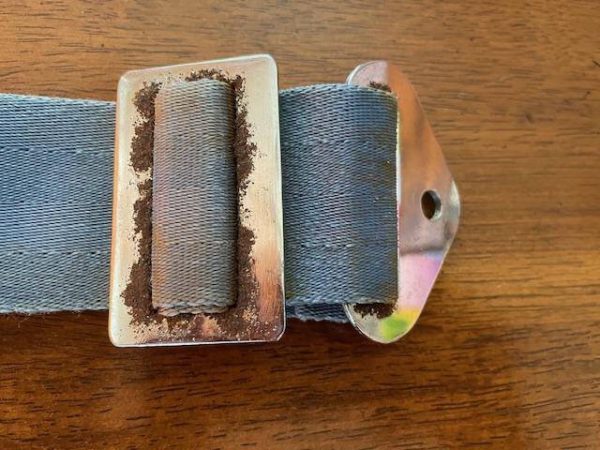 Seat Belt, Pilot's Side Male. Lake LA4-200. Used - part number CS-1505 (American Safety) (view 3)