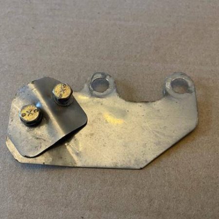 Shop Made Brake Line Retention Bracket.  Used.