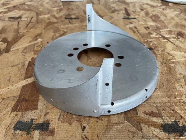 Cessna 172 & 175 Spinner Aft Bulkhead. Used - part number 0550221-9 or 0550212-2 (view 1)