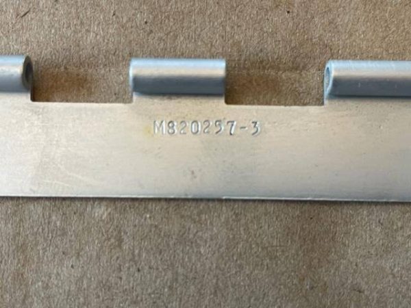Hinge Halves. Used - part number MS20257-3 (8 3/4" with 9 Barrels) (view 3)