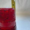 Whelen Rotating Beacon Lens Cover With Clamp. Used - part number 68-2130024-50 (view 4)