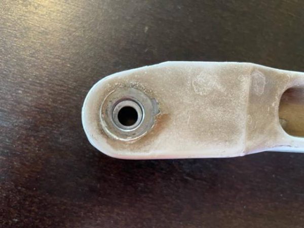 Cessna 310, 320 Main Landing Gear Drag Brace-Knee Joint Down Lock. As Removed - part number 0841102-497 (view 4)