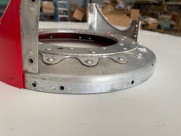 Cessna 182E Thru P Hartzell Spinner Aft Bulkhead. Used - part number 0752618-1 (view 6)