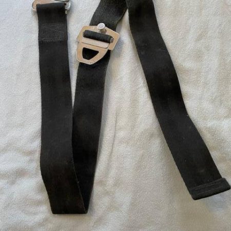 Cessna 310, 320 Am Safe RIGHT HAND Male Side Lap Seat Belt.  As Removed.