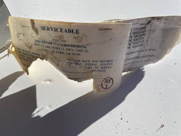 Piper PA38-112 Tomahawk Spinner With Forward Bulkhead. Used - part number 77710-06 or 553-590 (view 6)