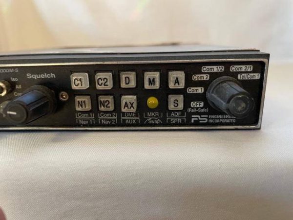PS Engineering PMA 6000M-S Audio Panel. Used - part number 6000M-S (view 2)