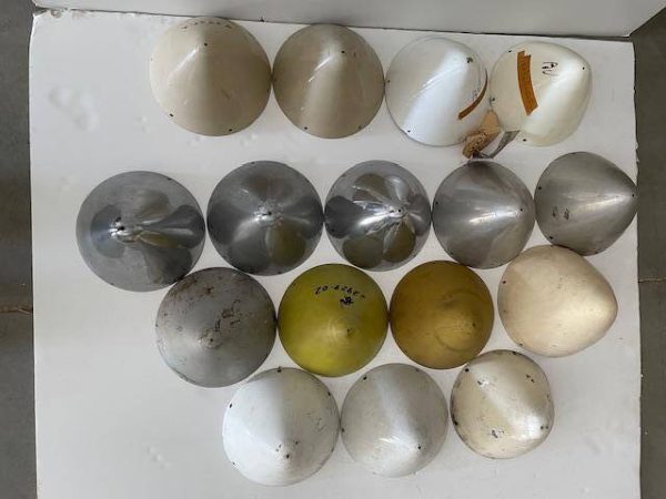 Piper PA31-350 Navajo Spinner Caps. Used - part number 43929-000 or 43929-002 (view 1)