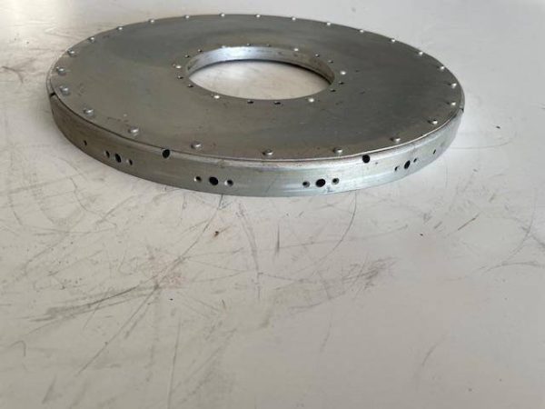 Cessna 180, 185 & 206 McCauley 2-Blade Spinner Aft Bulkhead, NO Fillets. Used - part number 0752041-1 (180 & 185) (view 2)