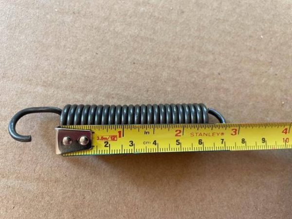 Cessna 180 LEFT Rudder Return Springs. New Old Stock - part number 0310196-5 (view 2)