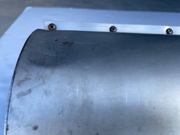 Cessna 182E Muffler With Stainless Steel Shroud. Used - part number 0750130-54 (or -60 Assembly) (view 9)