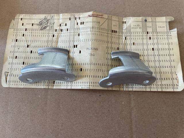 BF Goodrich-Beechcraft Propeller De-Ice Clamps. New Old Stock - part number 2E1063-4