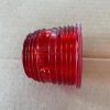 Cessna-Aeroflash Red, Glass, Tail Flashing Beacon Lens. New - part number 111-0001 (view 1)