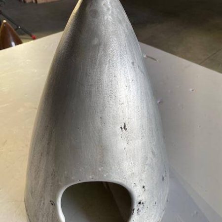Cessna 180 & 185 2-Blade Spinner. Aluminum. Used Core - part number 0752042K200 (Cessna 180)