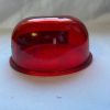 Whelen-Grimes Red Glass Nav Light Lens Dome. Used - part number 02-370360-00 (Grimes)