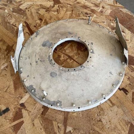 Beechcraft Baron 55 & 58 2-Blade De-Iced Spinner Aft Bulkhead.  Used.