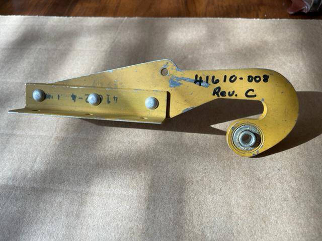 Piper PA-31 Navajo LEFT Nose Gear Hinge Assembly. New Old Stock - part number 41610-008 (Revision C)
