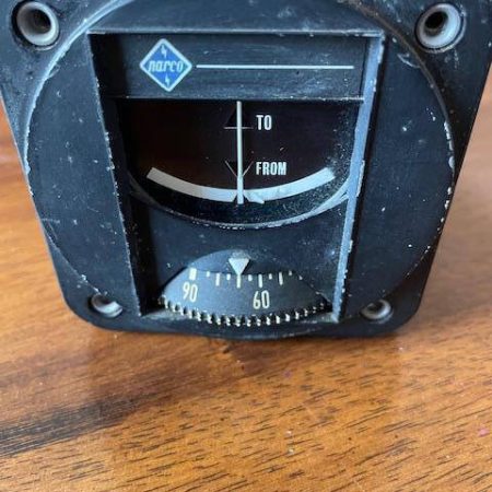 Narco Vintage VOA-6 VOR Converter-Indicator. Used - part number VOA-6