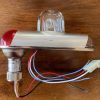 Whelen A600-PR Wing Tip Strobe & Nav Light Assembly. Red. New Old Stock - part number A600-PR-14V