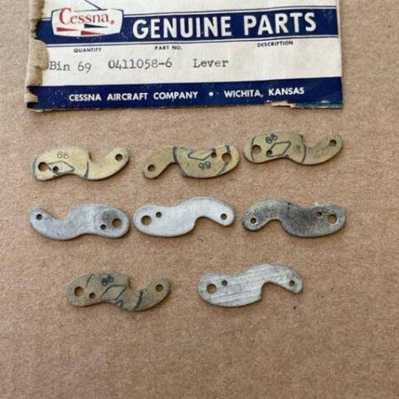 Cessna 140, 170, 170A Brake Master Cylinder Parking Brake Lever.  New Old Stock.