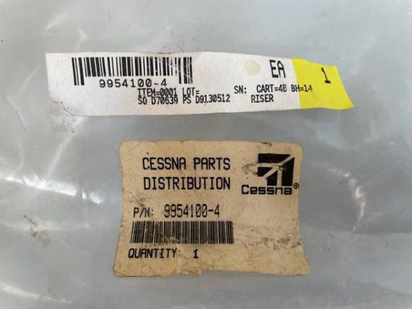 NEW Exhaust Riser, RIGHT, AFT, #3 Cylinder For Cessna 172I, K, M, N, P, R & S. Cessna 177 all. NEW - part number 9954100-4 or A1754007-1 (for PMA) (view 5)