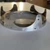 Cessna 206 & 210 Hartzell 3-Blade Spinner & Aft Bulkhead. Used - part number 1250419K200 or 1250419-2 or C-4586P (Hartzell dome #) or C-4583-3P (aft bulkhead) (view 10)
