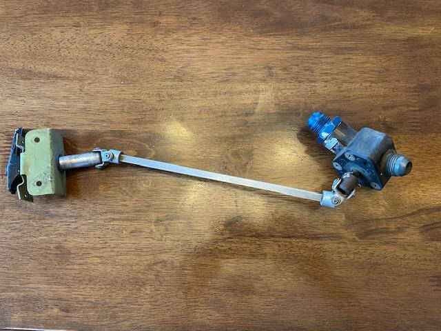 Cessna 172N & P Complete Fuel Selector Valve Assembly. Used - part number 9851067-4 (assembly)