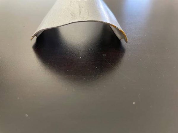 Cessna 172 LEFT Wing Tip Nav Light Retainer/Shield. Used - part number 0423564-1 (view 3)