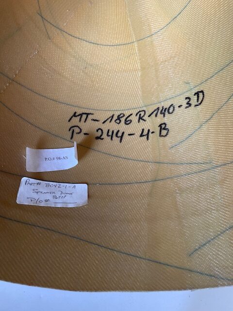MT Composite Spinner, 2-Blade. New Old Stock - part number B042-1-A (view 8)