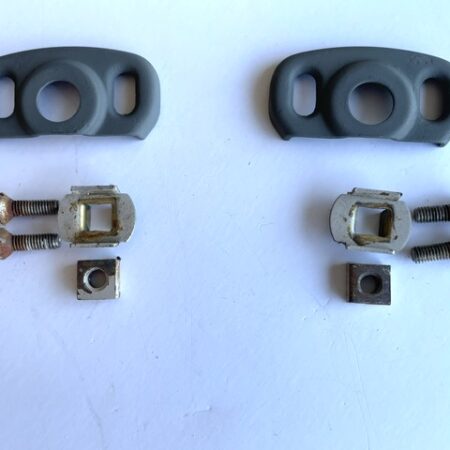 Cessna 182E Sun Visor Bracket Set.  Used.  Quantity: 2