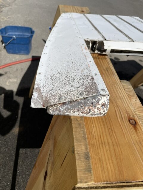 Cessna 172 & 175 RIGHT Elevator With Trim Tab. Used - part number 0593000-1 (view 3)