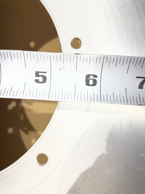 Beechcraft Baron 58 McCauley 2-Blade Spinner Aft Bulkhead. New Old Stock - part number D3956 (view 7)